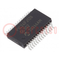 IC: PIC microcontroller; 128kB; 32MHz; SMD; UQFN28; PIC24; 8kBSRAM