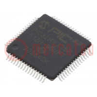 IC: PIC-Mikrocontroller; 512kB; 80MHz; 2,3÷3,6VDC; SMD; TQFP64