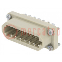 Connector: HDC; female; EPIC STA; PIN: 14; size H-A 10; 7.5A; 60V