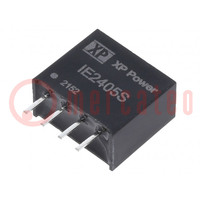 Converter: DC/DC; 1W; Uin: 24V; Uout: 5VDC; Iout: 200mA; SIP; THT; IE