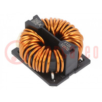 Inductor: wire with current compensation; THT; 3.2mH; 6.45mΩ