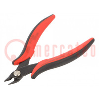 Pliers; side,cutting,miniature; 128mm; without chamfer