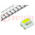 LED; SMD; 3528,PLCC4; yellow/cold white; 3.5x2.7x1.5mm; 120°; 20mA