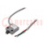 Limit switch; pin plunger Ø7mm; SPDT; 5A; max.240VAC; max.28VDC