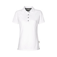 Hakro Damen Poloshirt Cotton-Tec weiß Größe: XS - 6XL Version: 2XL - Größe: 2XL