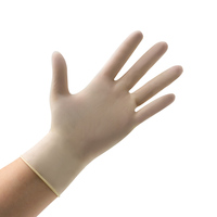 Artikel-Nr.: 51672XL Latex Einmal-Handschuhe, Größe XL, Farbe transparent, 100 Stück/Box