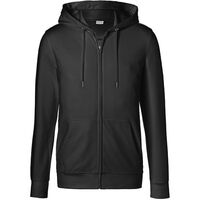 Produktbild zu KÜBLER Kapuzen Sweatjacke Form 5022 schwarz M