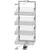 Produktbild zu VS TAL Gate Estrazione a colonna Set Saphir 1200 - 1450 mm LC 600 mm argento