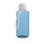 Artikelbild Trinkflasche "School", 1,0 l, inkl. Strap, transluzent-blau/weiß