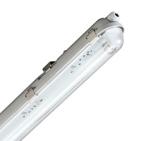 LED-Outdoor-Leuchte LED-Deckenleuchte IP65, 2100lm, 4000K, 156cm, 22W, neutralweiß