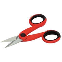 PEDDINGHAUS 6217011001 CISEAUX D'ÉLECTRICIEN AVEC SUPPORT, NOIR/ROUGE/ARGENT, 150 G