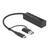 DELOCK 3 Port USB 3.2 Gen 1 Hub + SD undmicro SD Card Reader