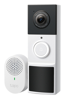 TP-Link Tapo Video Doorbell Camera Zwart, Wit