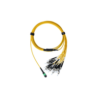 BlueOptics SFP5543BU3MKB Glasvezel kabel 3 m MPO 8x ST Geel