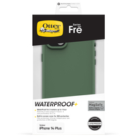 OtterBox Fre-hoes voor iPhone 14 Plus voor MagSafe, waterdicht (IP68), schokbestendig, vuilbestendig, gestroomlijnd en dun met ingebouwde schermbeschermer, 5x getest volgens mil...