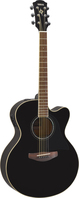 Yamaha CPX600 BL Akustik-E-Gitarre Jumbo 6 Saiten Schwarz