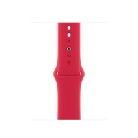 Apple MP6Y3ZM/A slimme draagbare accessoire Band Rood Fluorelastomeer
