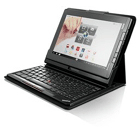 Lenovo ThinkPad Tablet Keyboard Folio Case UK Noir Anglais