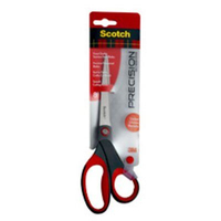 Scotch 1448 stationery/craft scissors Straight cut Black,Red,Stainless steel Universal