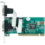 Longshine PCI Multi I/O 2 x Serial-Ports Schnittstellenkarte/Adapter