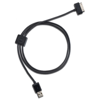 DELL 30-pin/USB Cable kabel do telefonu Czarny USB A Apple 30-pin