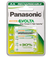 Wentronic AA 2.05Ah NiMH 4-BL EVOLTA Panasonic Batería recargable Níquel-metal hidruro (NiMH)