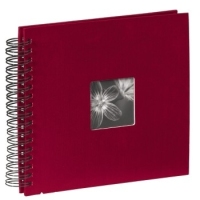 Hama Spiral Album "Fine Art", burgundy, 26x24/50 foto-album Rood 10 x 15, 13 x 18