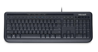 Microsoft Wired Keyboard 600, DE Tastatur USB QWERTZ Deutsch Schwarz