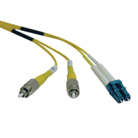 Tripp Lite N378-02M kabel optyczny 2 m Żółty