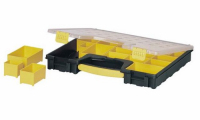 Stanley 1-92-748 pudełko na narzędzia Polikarbonat Czarny, Przezroczysty, Żółty