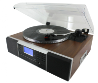 Soundmaster PL900 audio turntable Brown