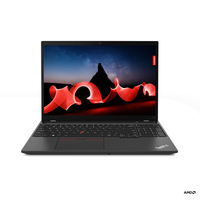 Lenovo ThinkPad T16 AMD Ryzen™ 5 PRO 7540U Laptop 40.6 cm (16") WUXGA 32 GB LPDDR5x-SDRAM 512 GB SSD Wi-Fi 6E (802.11ax) Windows 11 Pro Black