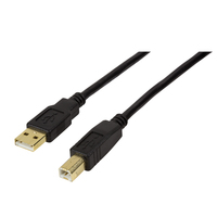 LogiLink UA0264 cable USB 10 m USB 2.0 USB A USB B Negro