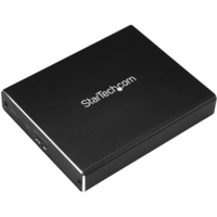 StarTech.com SM22BU31C3R tárolóegység burkolat Külső SSD ház Fekete M.2