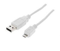 shiverpeaks BS77180-W USB Kabel USB 2.0 0,5 m USB A Micro-USB B Weiß