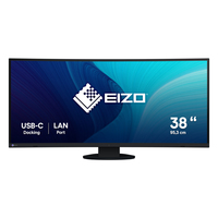 EIZO FlexScan EV3895-BK LED display 95,2 cm (37.5") 3840 x 1600 pixelek UltraWide Quad HD+ Fekete
