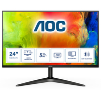 AOC B1 24B1H számítógép monitor 59,9 cm (23.6") 1920 x 1080 pixelek Full HD LED Fekete