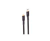 shiverpeaks BS20-74025 seriële kabel Zwart 1 m USB Type-C Mini-DIN (8-pin)