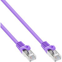 InLine 72503P netwerkkabel Paars 3 m Cat5e SF/UTP (S-FTP)