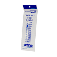 Brother ID3030 etichetta per stampante Bianco