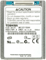Toshiba 100GB Parallel ATA 1.8"