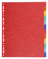 Biella TopColor Leerer Registerindex Karton Mehrfarbig, Rot