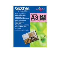Brother BP60MA3 papel para impresora de inyección de tinta A3 (297x420 mm) Mate 25 hojas Blanco