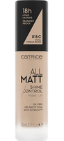 CATRICE All Matt Shine Control 30 ml Pumpenflasche 015 C Cool Vanilla Beige