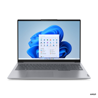 Lenovo ThinkBook 16 Laptop 40,6 cm (16") WUXGA AMD Ryzen™ 5 7530U 8 GB DDR4-SDRAM 512 GB SSD Wi-Fi 6 (802.11ax) Windows 11 Pro Szary
