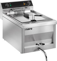 Saro GASTROLINE 12V Einzelbild 12 l Eigenständig 9000 W Fritteuse Edelstahl