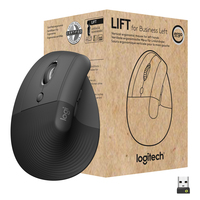 Logitech Lift for Business Maus Linkshändig RF Wireless + Bluetooth Optisch 4000 DPI