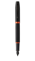 Parker IM Vibrant Rings stylo-plume Système de remplissage cartouche Noir, Orange 1 pièce(s)