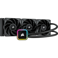 Corsair iCUE H150i RGB ELITE Procesor Chłodnica cieczy all-in-one 12 cm Czarny 1 szt.