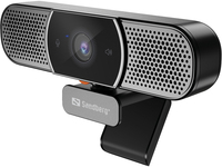 Sandberg 134-37 webkamera 4 MP 2560 x 1440 pixelek USB 2.0 Fekete